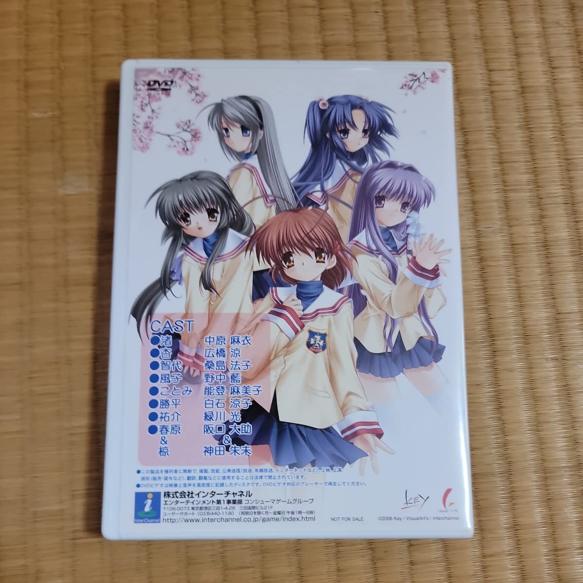 Amazon.co.jp: CLANNAD ACTORS and ACTRESS(PS2版CLANNAD特典) : おもちゃ